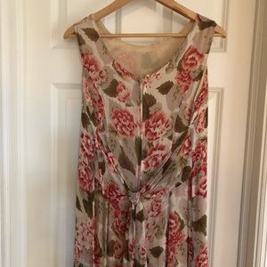 Vintage April Cornell for Cornell Trading Floral Lined Dress - M